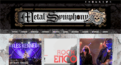 Desktop Screenshot of metalsymphony.com